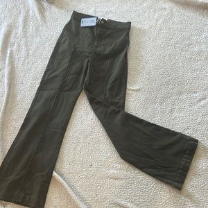 Revice olive green flares